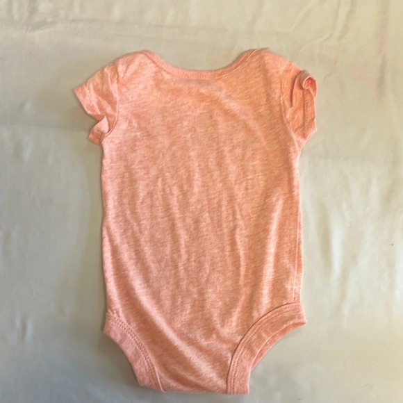 Pink Bodysuit One Piece with Playful Easter Design - Picture 3 of 3